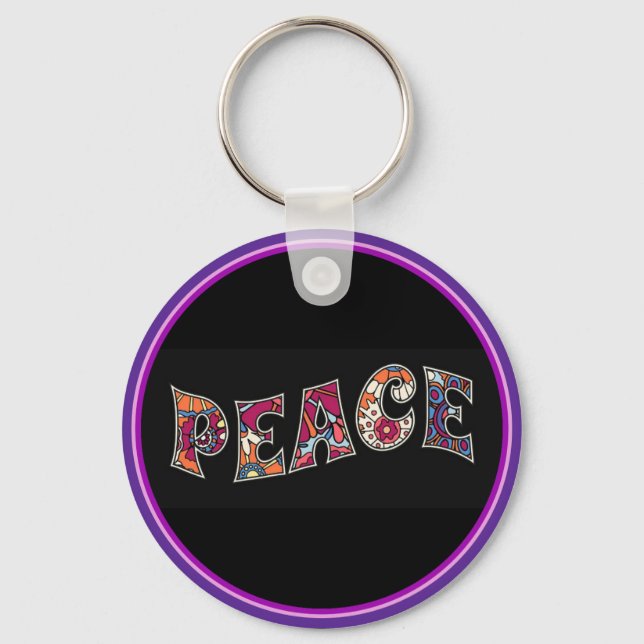 Peace Keychain (Front)