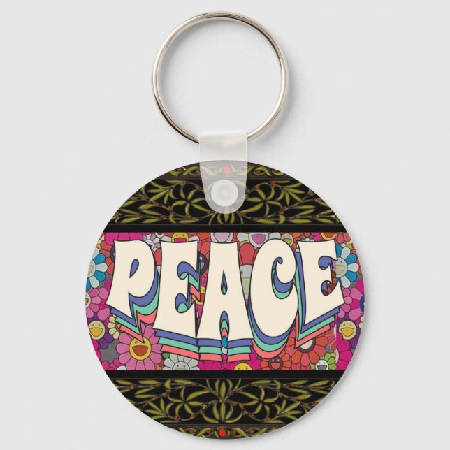 Peace Keychain (Front)
