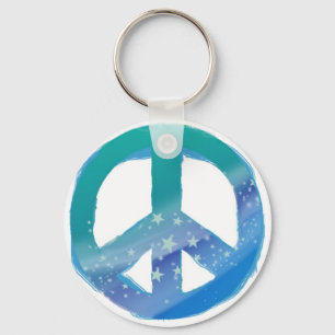 Peace Keychain