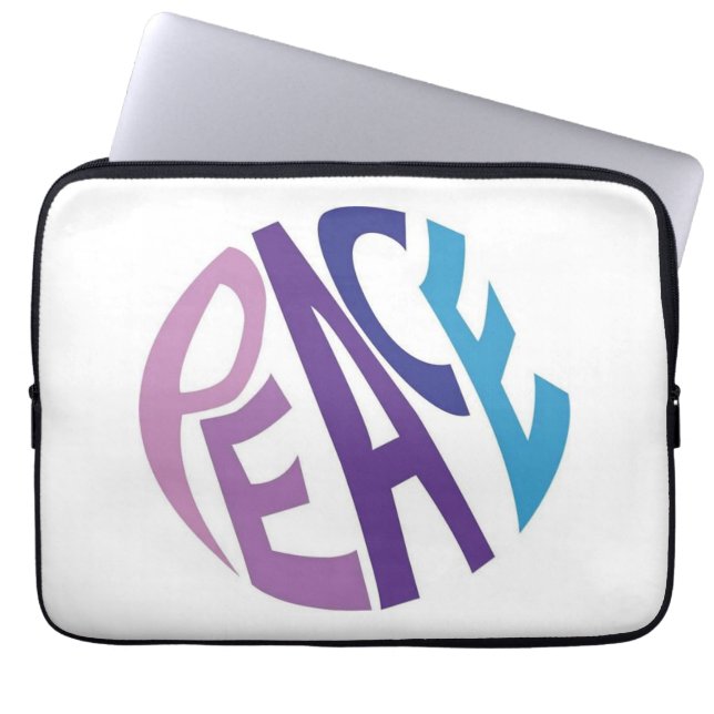 PEACE  LAPTOP SLEEVE (Front)
