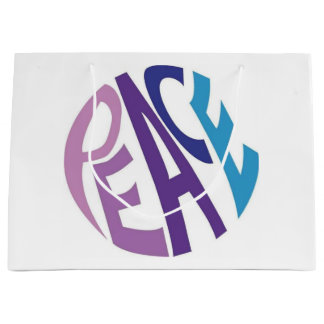PEACE LARGE GIFT BAG