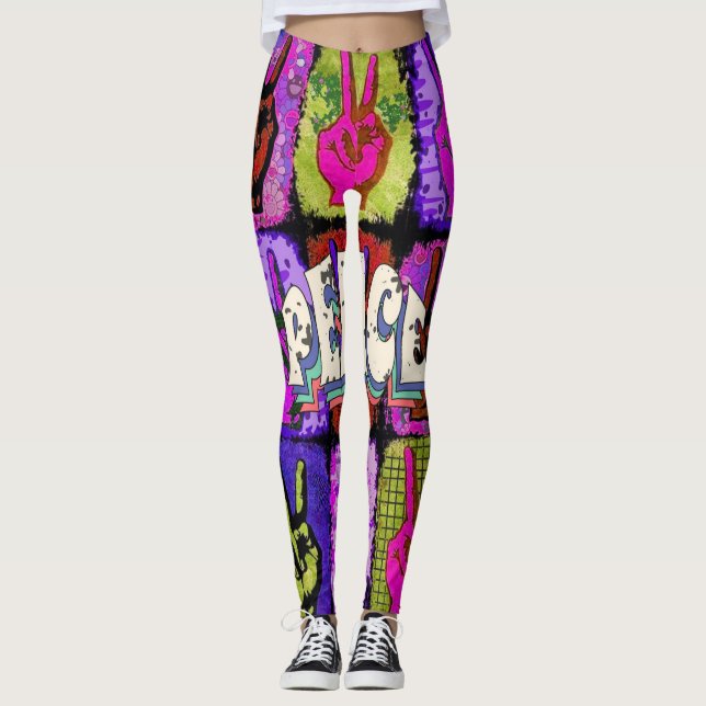 Peace Leggings (Front)