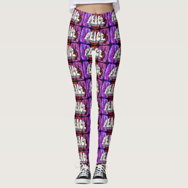 Peace Leggings (Front)