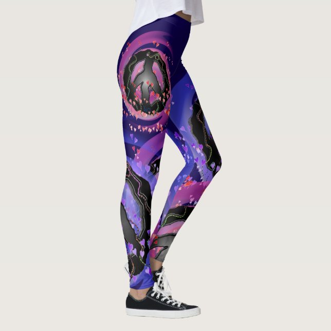 Peace Leggings (Right)