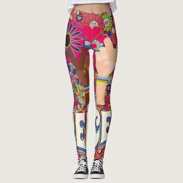 Peace Leggings (Front)