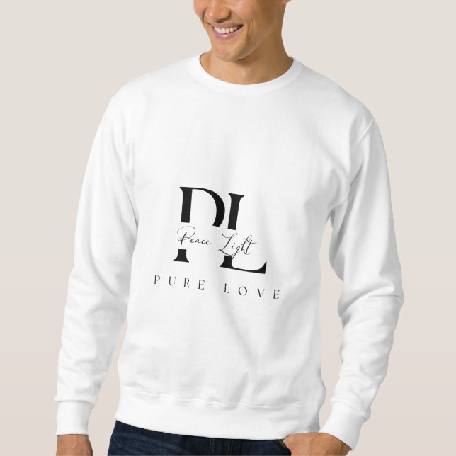 Peace Light – Pure Love Logo Sweatshirt (Front)