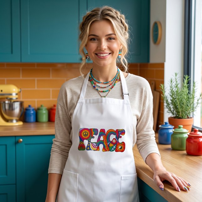Peace Long Apron (Creator Uploaded)