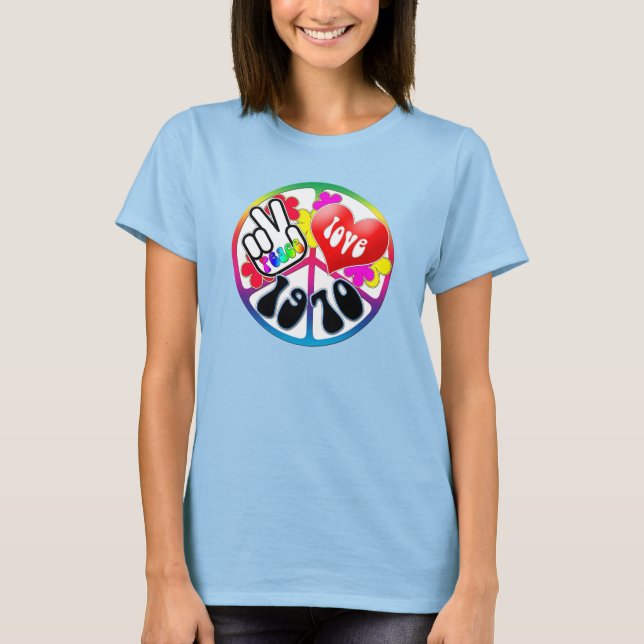 Peace Love 1970 Shirt (Front)