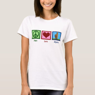 Peace Love Alpaca T-Shirt