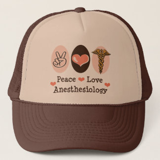 Peace Love Anaesthesiology Hat