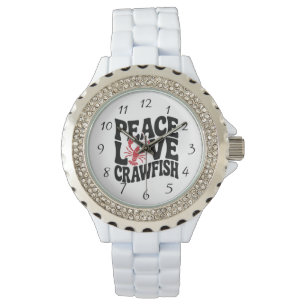 Peace Love and Crawfish Cajun Watch