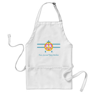 Peace,  Love and Flying Machines Standard Apron