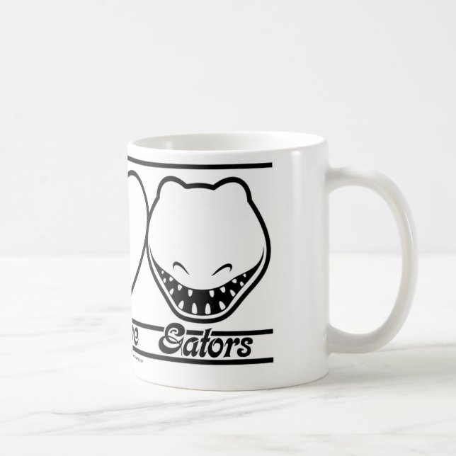 Peace Love and Gators Coffee Mug (Right)