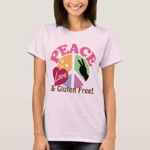 Peace Love and Gluten Free T-Shirt