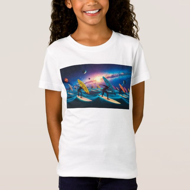 Peace, Love and Good Waves - BD T-Shirt (Front)