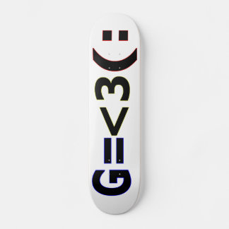 Peace Love and Happiness Skateboard