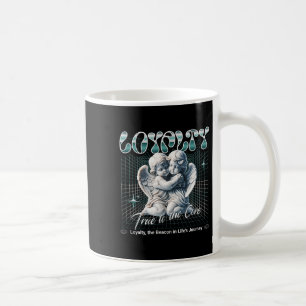 Peace Love And Loyalty - True To The Core Baby Ang Coffee Mug