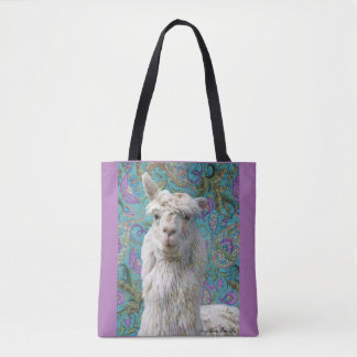 Peace, Love and Paisleys Tote Bag