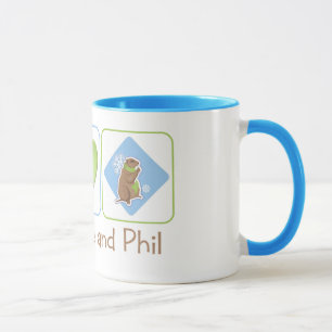 Peace Love and Phil Mug