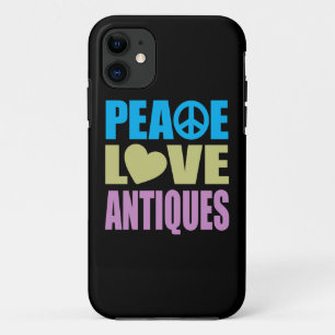Peace Love Antiques Case-Mate iPhone Case