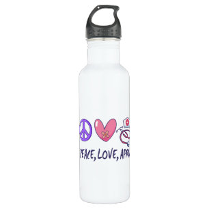 Peace Love APRN 710 Ml Water Bottle