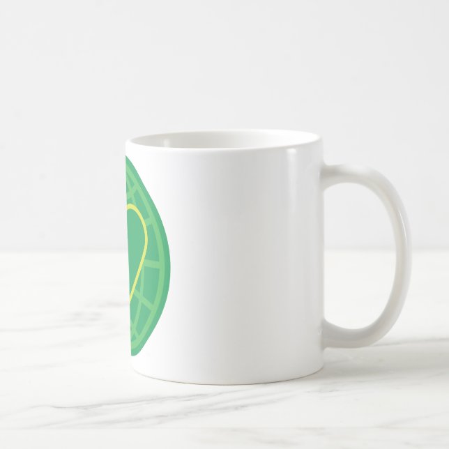 Peace & Love around the world. Coffee Mug (Right)