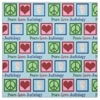 Peace Love Audiology Cute Audiologist