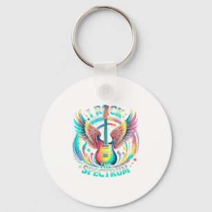 Peace Love Autism World Tour Rock The Spectrum Adv Key Ring