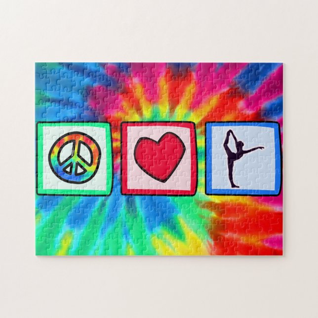 Peace, Love, Ballet Jigsaw Puzzle (Horizontal)