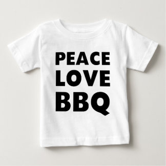 Peace Love BBQ Baby T-Shirt