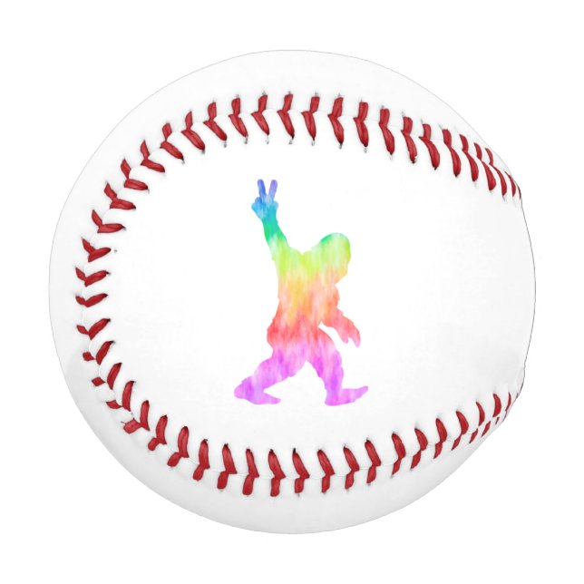 Peace Love Bigfoot  Baseball (Front Left)
