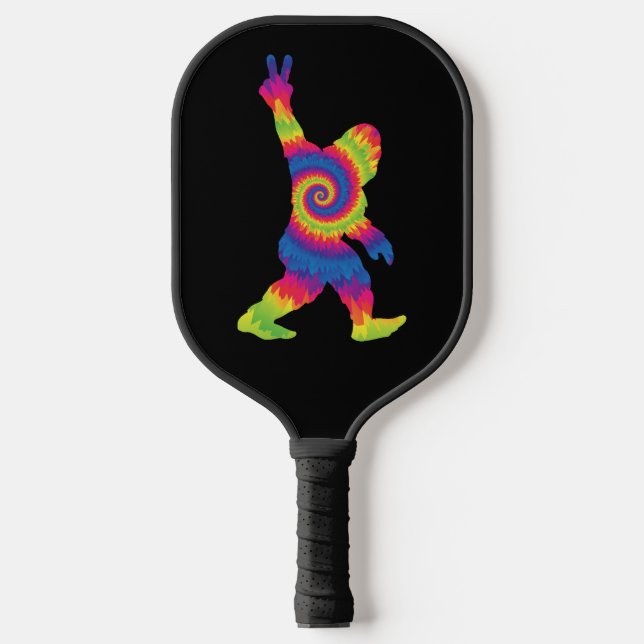 Peace Love Bigfoot - Bigfoot Lovers      Pickleball Paddle (Front)