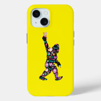 Peace Love Bigfoot Hippie Funny Bigfoot Lover