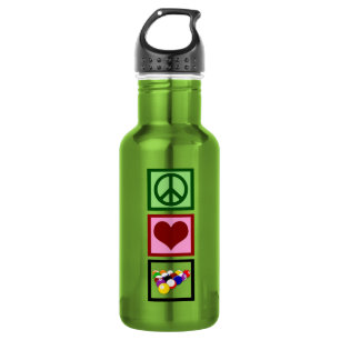 Peace Love Billiards 532 Ml Water Bottle