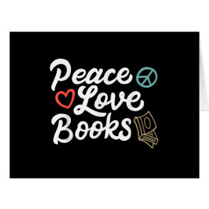 Peace Love Books Geeky & Cute Reading