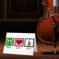 Peace Love Cello