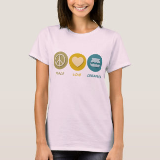 Peace Love Ceramics T-Shirt
