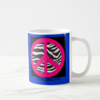 PEACE&LOVE COFFEE MUG