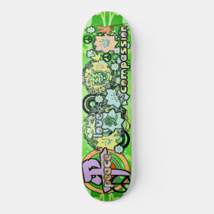 Peace-Love-Compassion-Kanji - - Skateboard