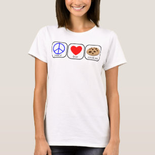 Peace, Love & Cookies T-Shirt