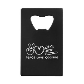 Peace, Love Cooking Retro Cooking Lover Chef Food