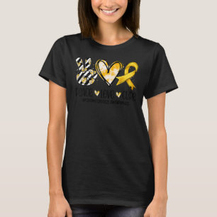 Peace Love Cure Endometriosis Awareness T-Shirt