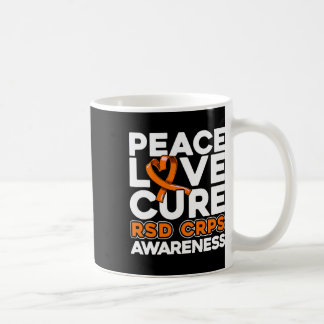 Peace Love Cure Rsd Crps Awareness Coffee Mug