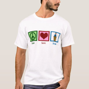 Peace Love Debate T-Shirt