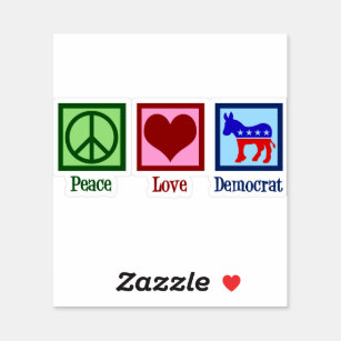 Peace Love Democrat