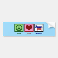 Peace Love Democrat