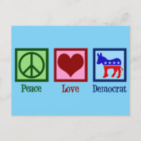 Peace Love Democrat