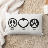 Peace Love Dogs Lumbar Cushion (Blanket)