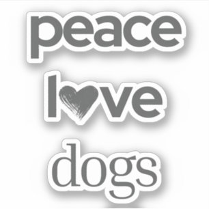 Peace Love Dogs   Motivational Rescue Dog Mom