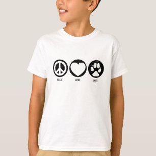 Peace Love Dogs T-Shirt